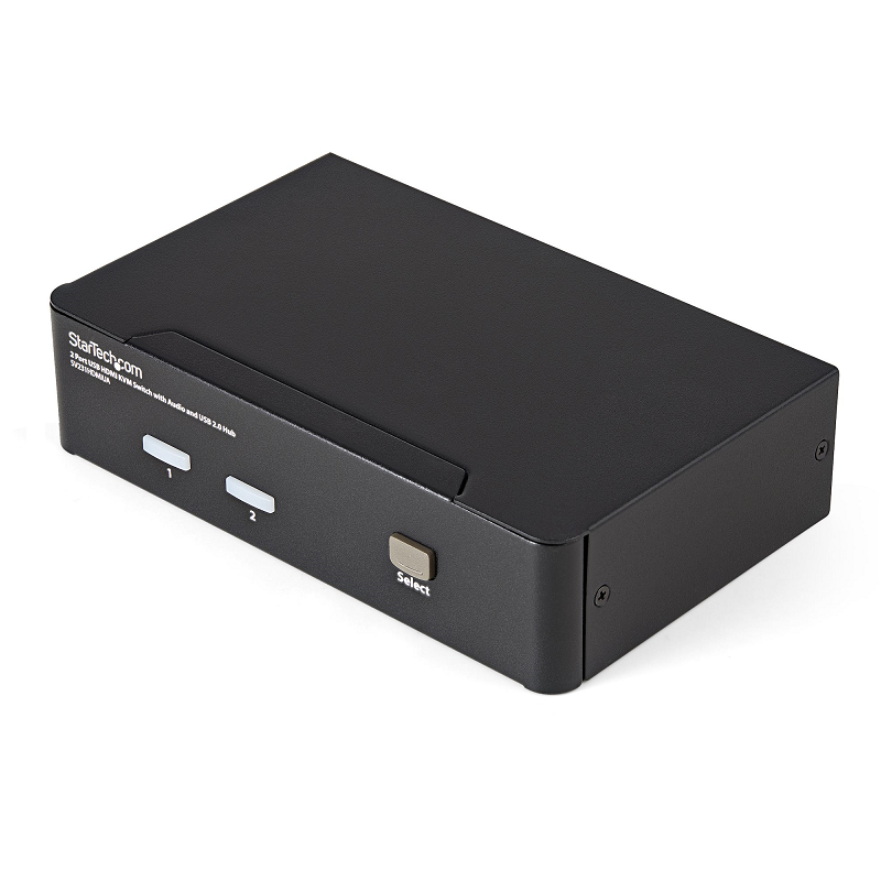 You Recently Viewed StarTech SV231HDMIUA 2 Port USB HDMI KVM Switch with Audio and USB 2.0 Hub Image
